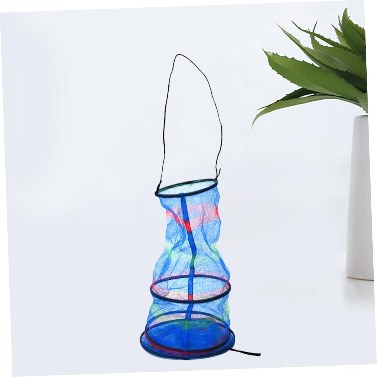 Fishing Gear Portable Fish Protection Net Fishing Net Fishing Kit Crawfish Fishing  Mesh Lobsters Basket Keepnets for Fishing Mini Basket Fishing Pot Fish Protector Keep Net