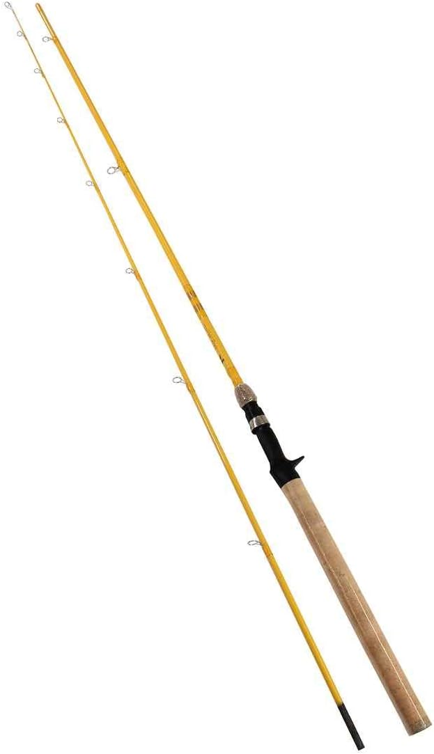 2 Piece Casting Rod, 8' Length, 4-8 lb Line Rate, 1/16-1/2 oz Lure Rate, Medium Power