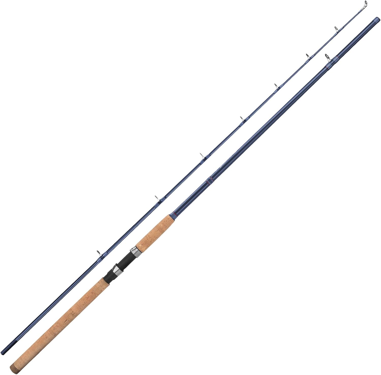 Fishing Rods, Spinning & Casting Rods, Strong, 100% Phenolic Glass Blanks 2Pcs Pack from 5’6” to 10’, Stainless Steel Guide, Durable  Handles