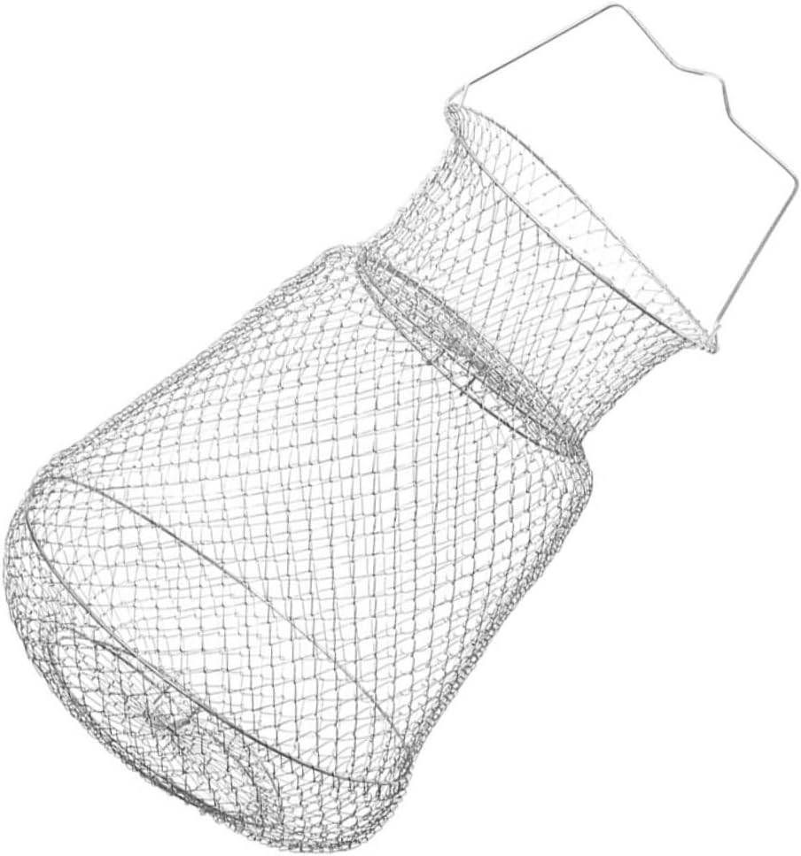 Foldable Fishing Net Fishing Tools & Nets: Cage, Cast, Bait & Vessel Air Fittings Outdoor Accessories Fishing Cage Fishing Baits Crab Fishing Gadgets Container Steel Wire