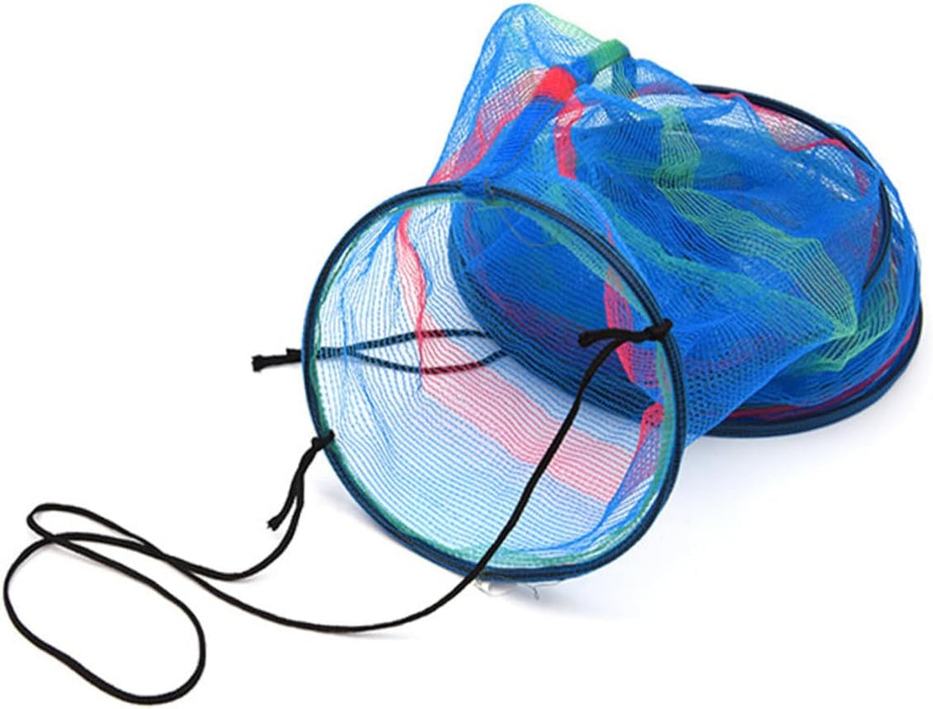 3pcs Drying Fishing Net Collapsible Hamper Portable Fish Protection Net Hanging Dishes Dryer Collapsible Basket Collapsible Fishing Net Cage Fishing  South Korea Foldable