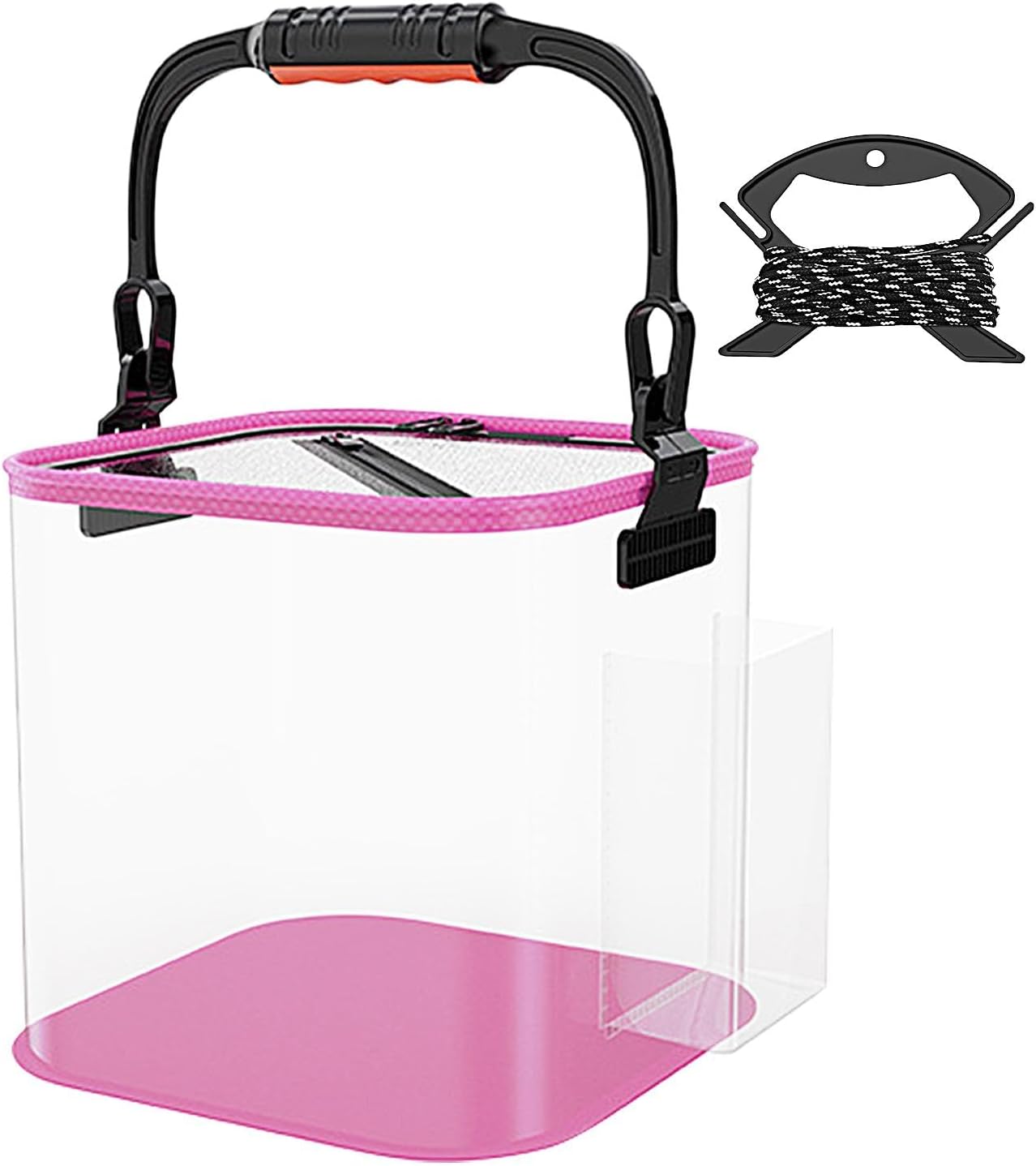 Portable Fishing Bucket | Multifunctional  Bucket | Waterproof Live Fish Containers EVA Fish Container Portable Fishing Water Pail for Fishing