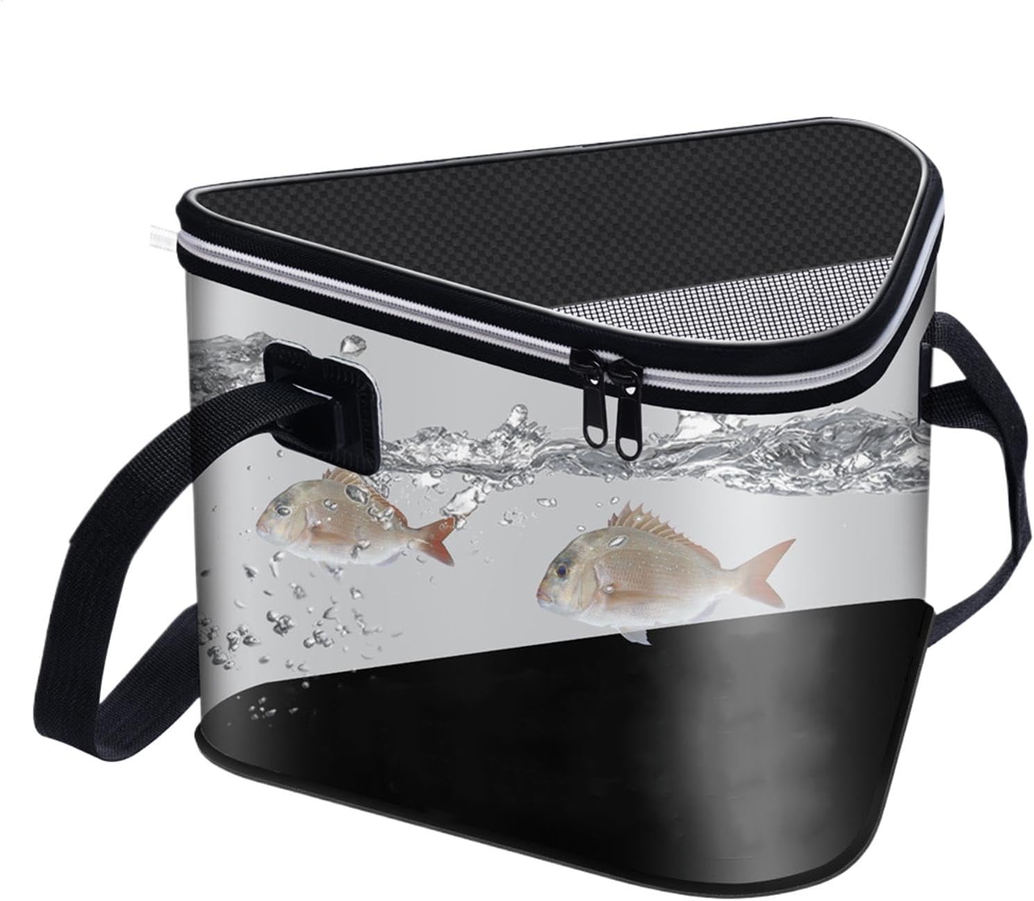 Lightweight Fish Container, Fishing Bait Storage, Live Fish Bucket, Bass Fishing Bucket, Kayak Fishing Container, Trout Fishing Bucket, Wading Fishing Bucket, Portable Live Bait Bucket