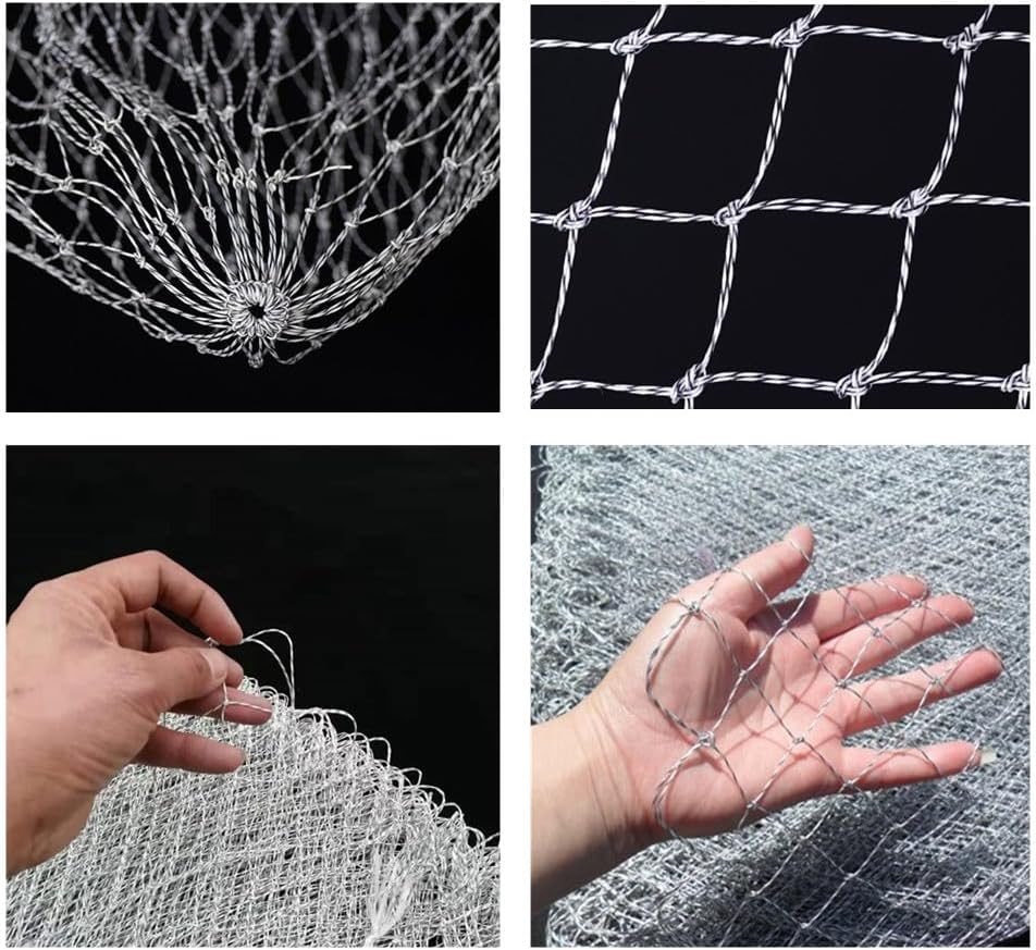 Shrimp Cage Trap,  Fishing Cast Net, Casting Net for Bait Fish, Casting Nets with Large Mesh Design,Bait Trap Fish Fishing Net, Daily Use for Ships
